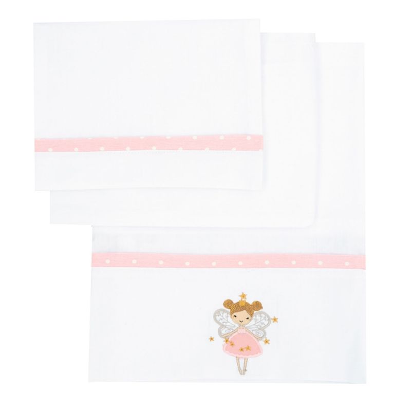 BEE BEE - Juego Sabana Colecho Bordhada Rosa Bee Bee