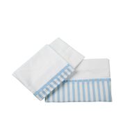 Juego Sabanas Colecho List Celeste