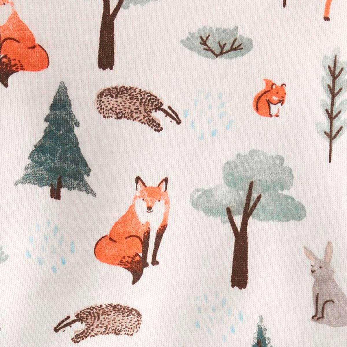 CARTER'S - Pijama Algodón Orgánico Estampado Animales Bebé Unisex Carter's