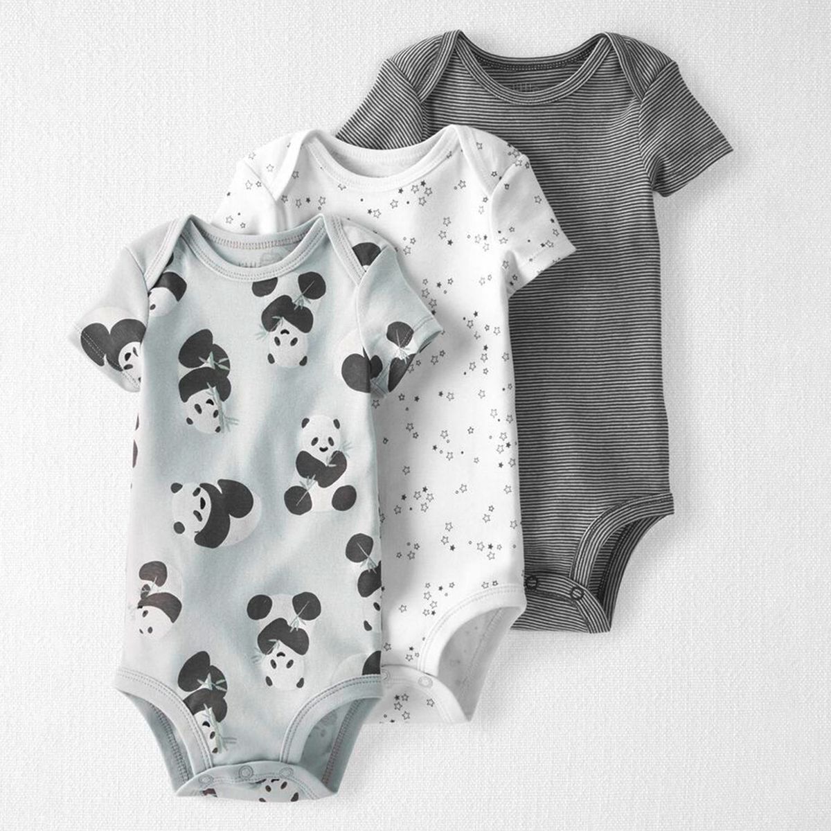 CARTER'S - Pack de Bodys 3 Unidades Algodón Orgánico Bebé Unisex Carter's