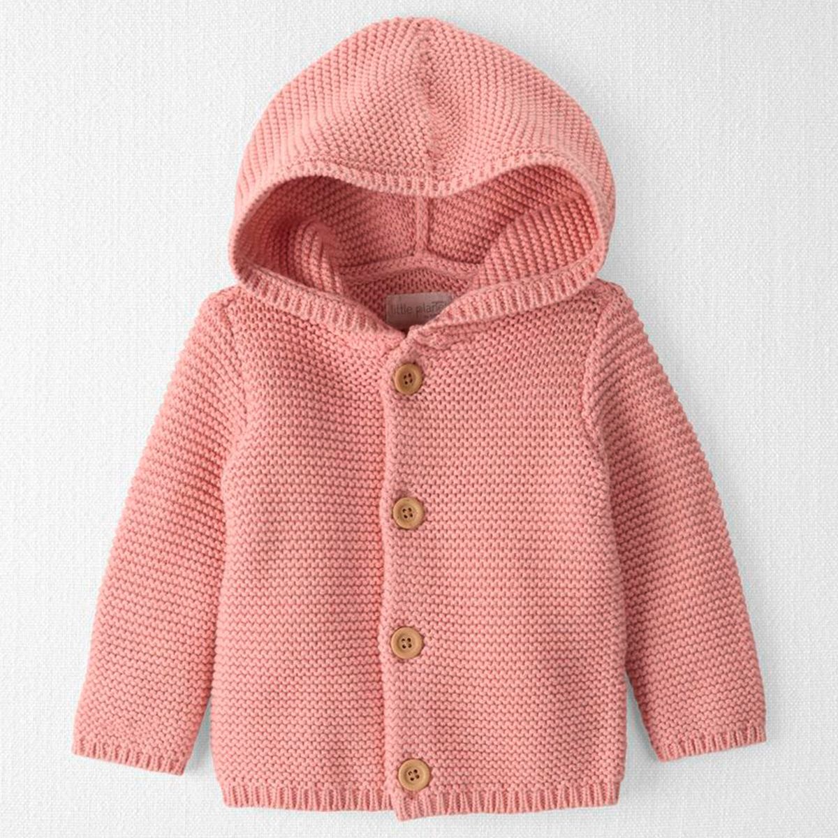 CARTER'S - Chaleco Con Capucha Algodón Orgánico Bebé Niña Carter's