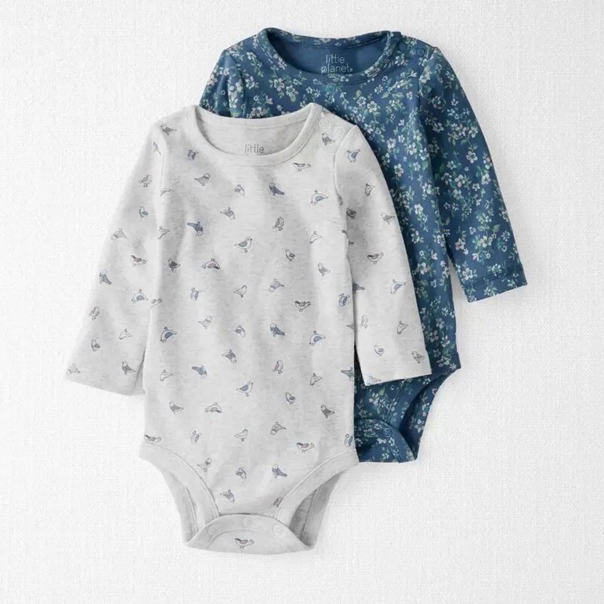 CARTER'S - Pack de Bodys 2 Unidades Algodon Orgánico Bebé Niña Carter's