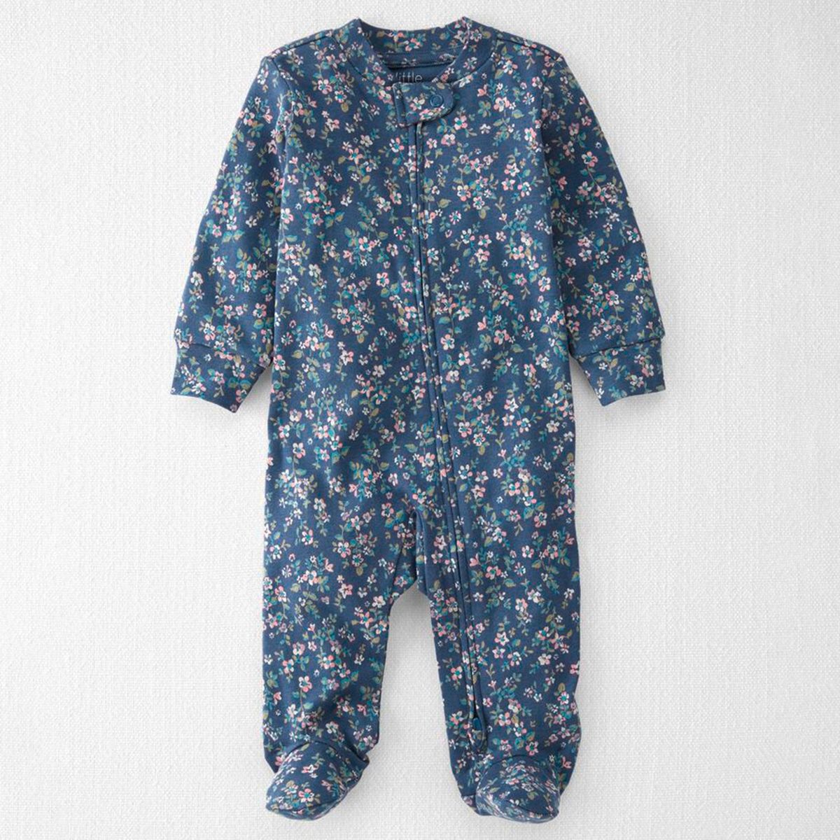 CARTER'S - Pijama Algodón Orgánico Estampado Flores Bebé Niña Carter's