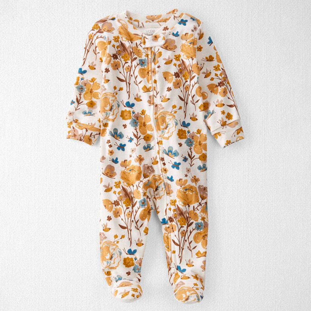 CARTER'S - Pijama Algodón Orgánico Estampado Flores Bebé Niña Carter's