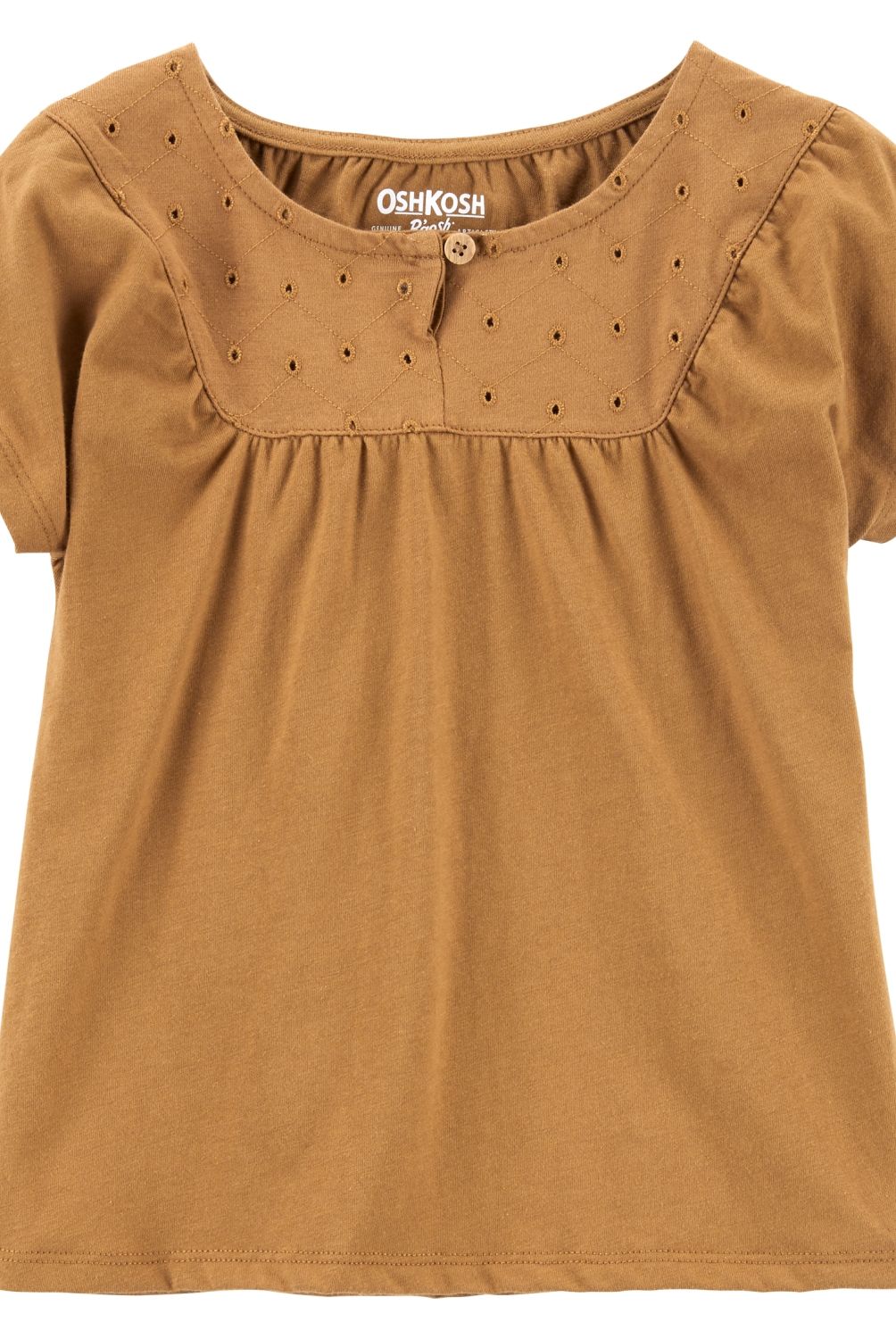 OSHKOSH - Polera Detalle Ojales Bebé Niña Oshkosh