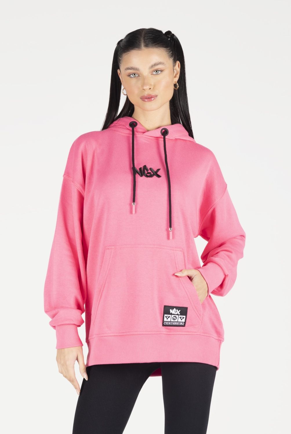 NGX - Polerón Hoodie Manga Larga Mujer Ngx