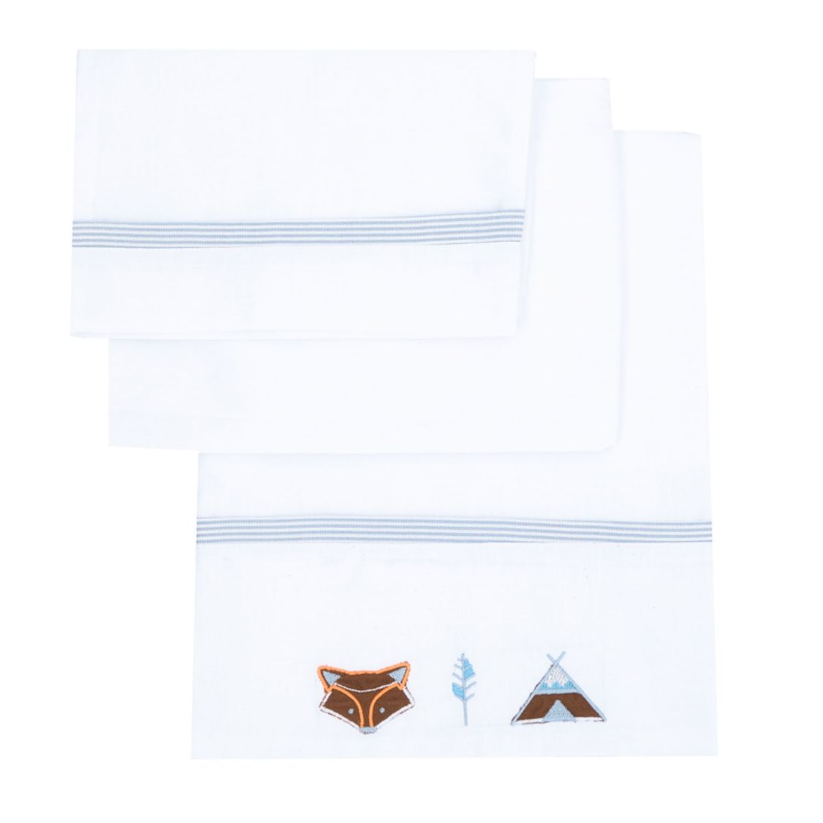 BEE BEE - Juego De Sabanas 90X140 Bord Zorro Acam Bee Bee