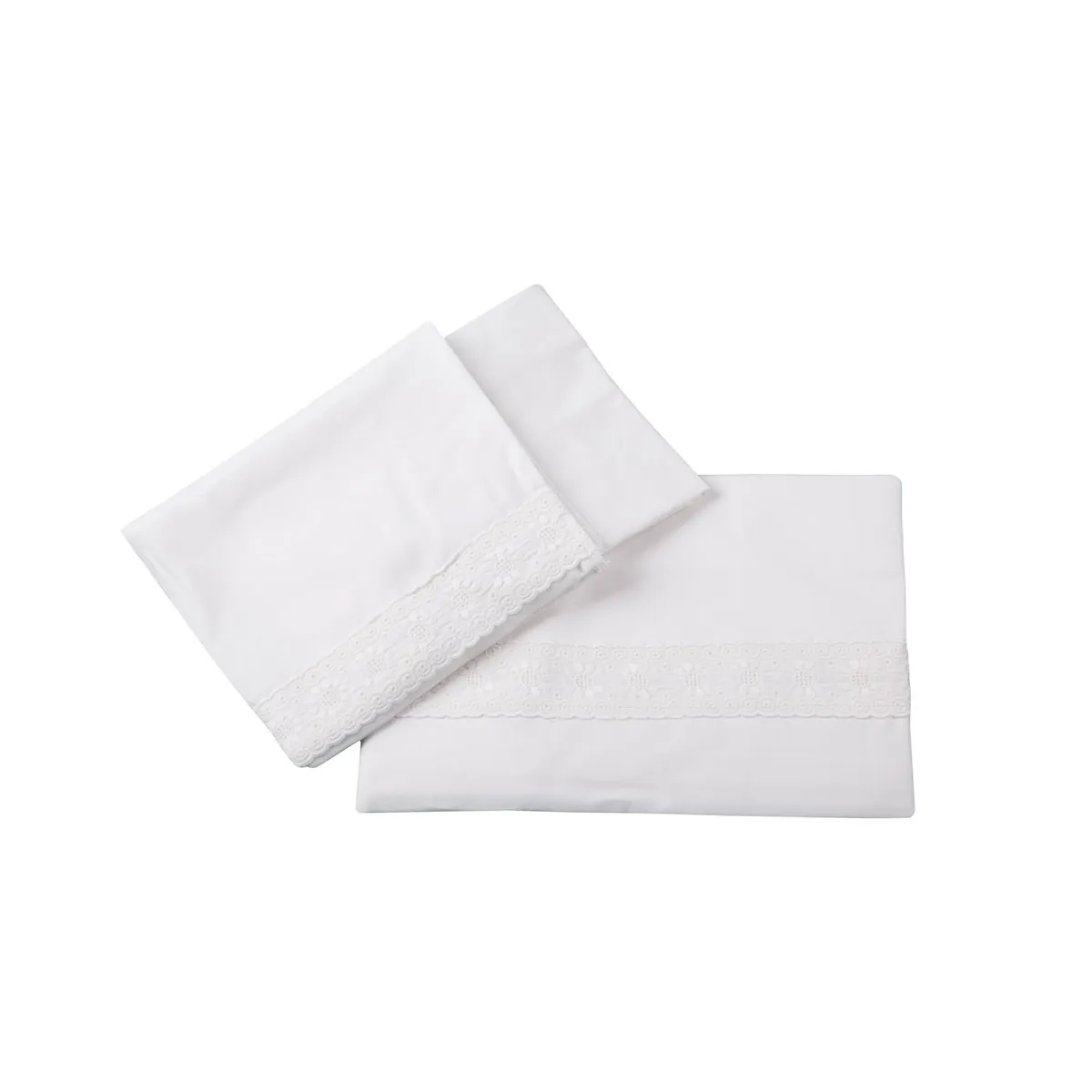 BEE BEE - Juego De Sábanas Nido 90X1 75 Broderie Bee Bee