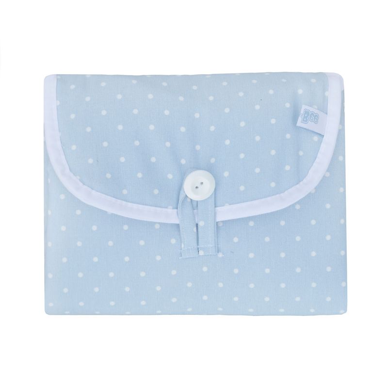 BEE BEE - Mudador Portatil Puntitos Celeste Bee Bee