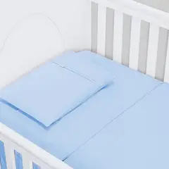 KIDSCOOL - Juego Sabanas Cuna Azul