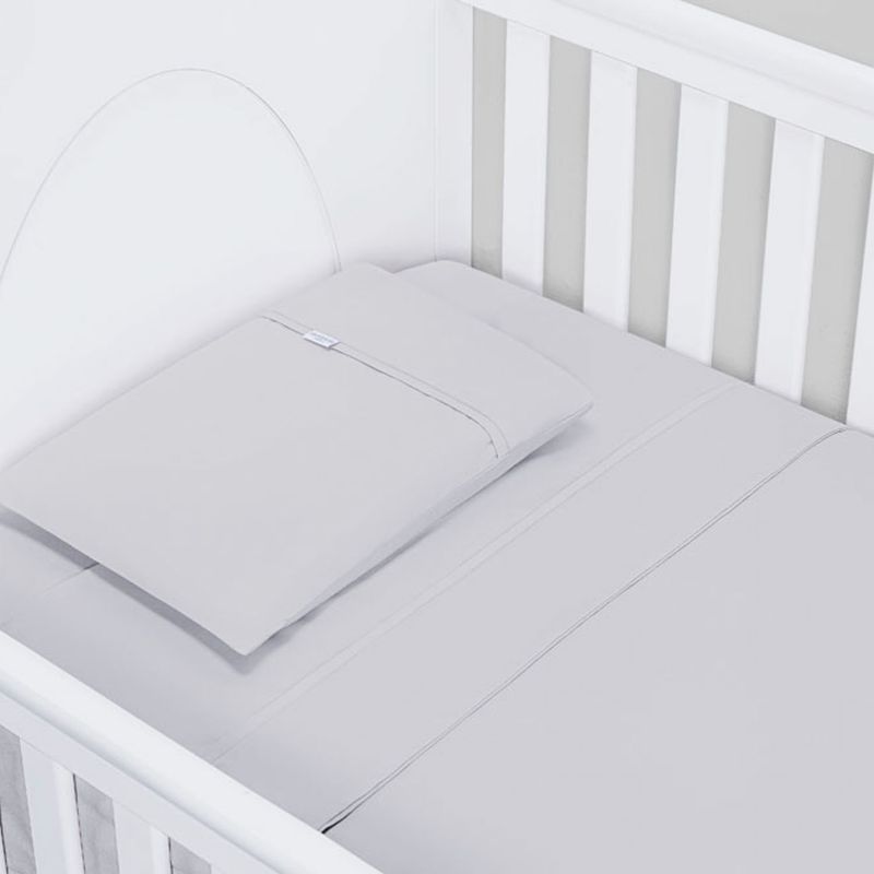 KIDSCOOL - Juego Sabanas Cuna Gris Kidscool