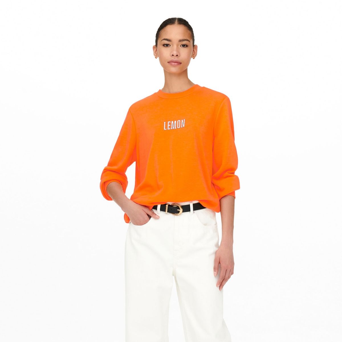 ONLY - Polerón Algodón Mujer Only