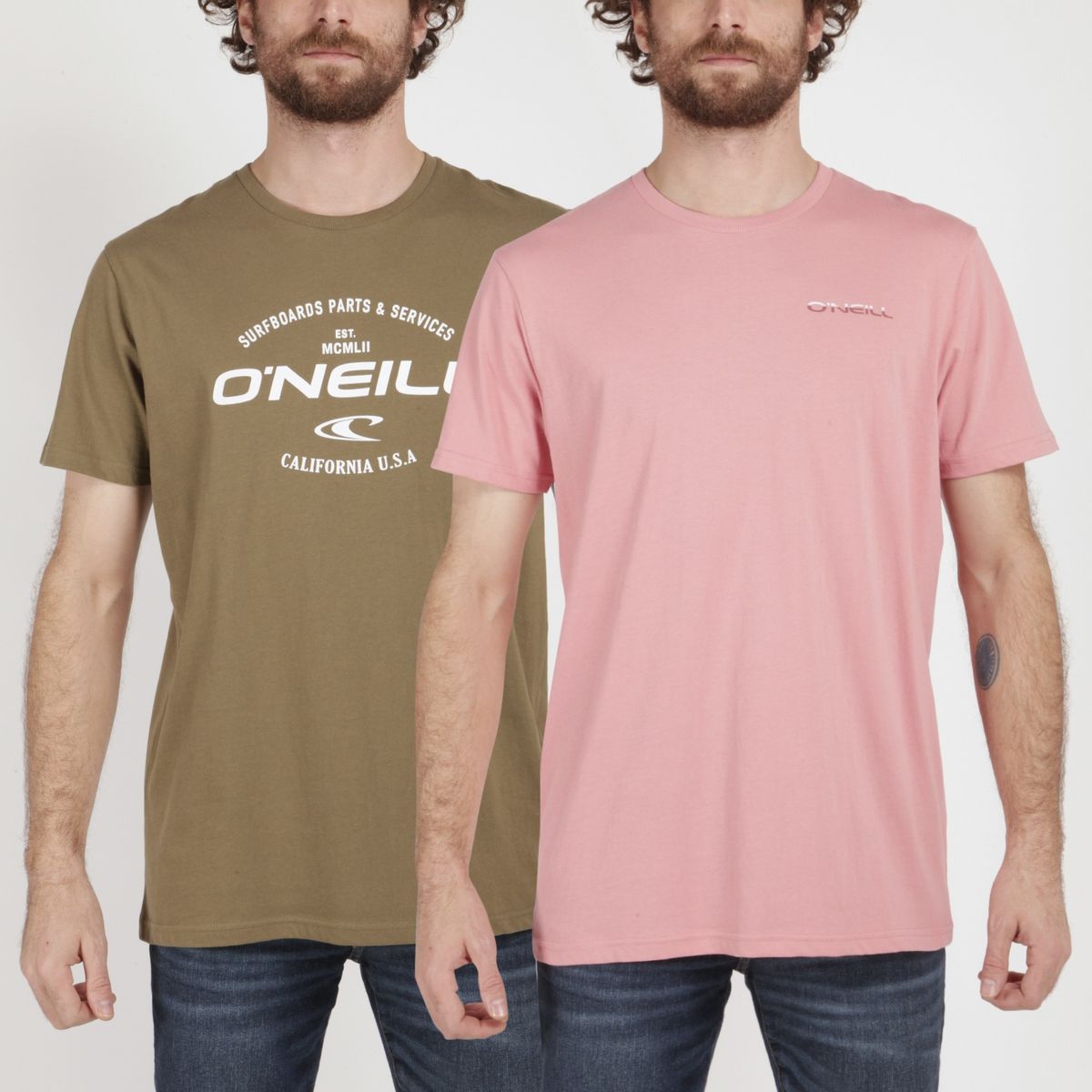 O'NEILL - Oneill Pack de 2 Poleras Manga Corta Hombre