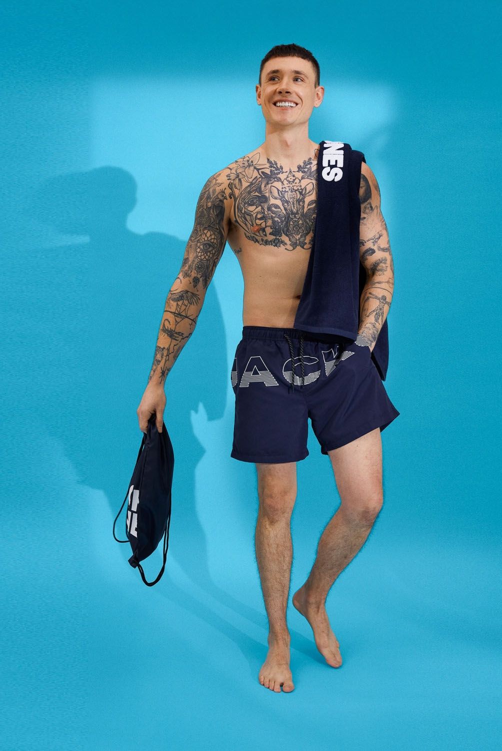 JACK&JONES - Pack Playa Short + Toalla Hombre Jack&Jones