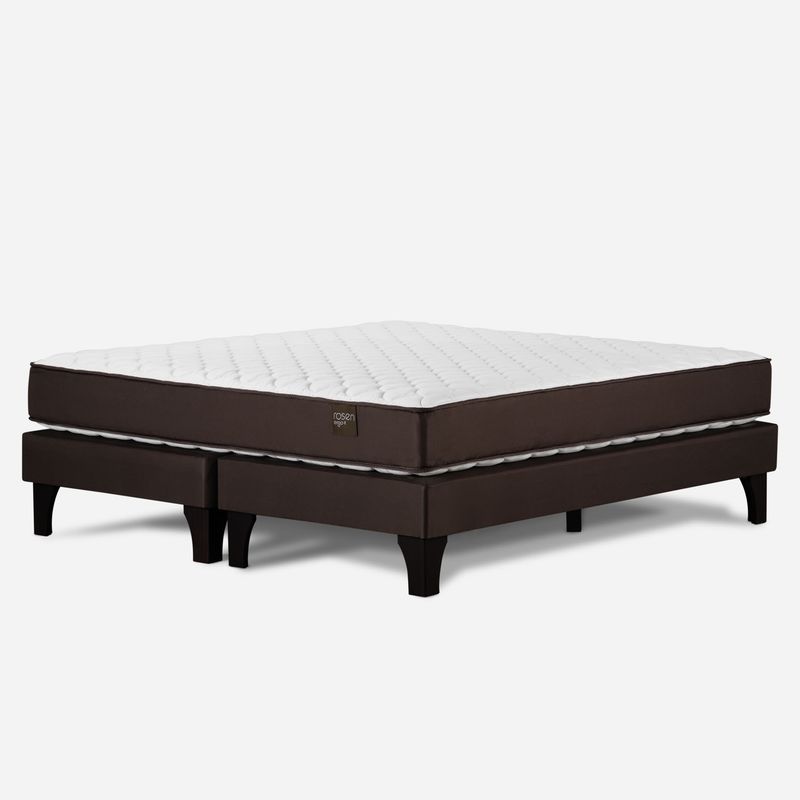 ROSEN - Cama Europea Ergo T 2 Plazas X 2.00Mt Base Dividida Rosen