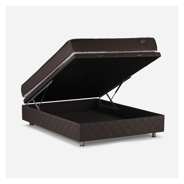 Cama Baúl New Ergo T 2 Plazas X 2.00 Mt base Normal