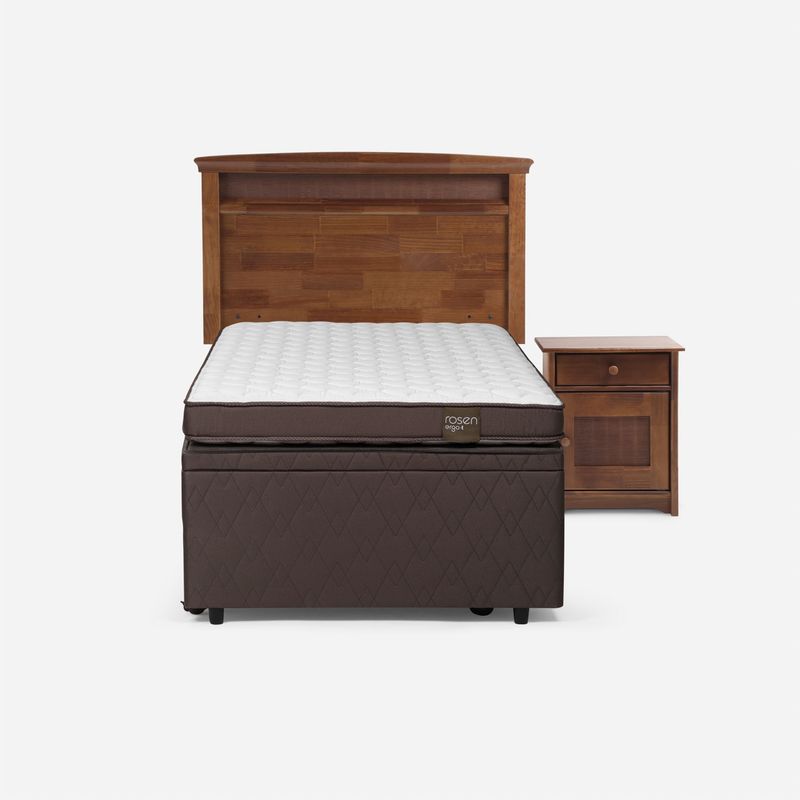 ROSEN - Cama Funcional Ergo T Rosen 1.5 Plazas Veneto