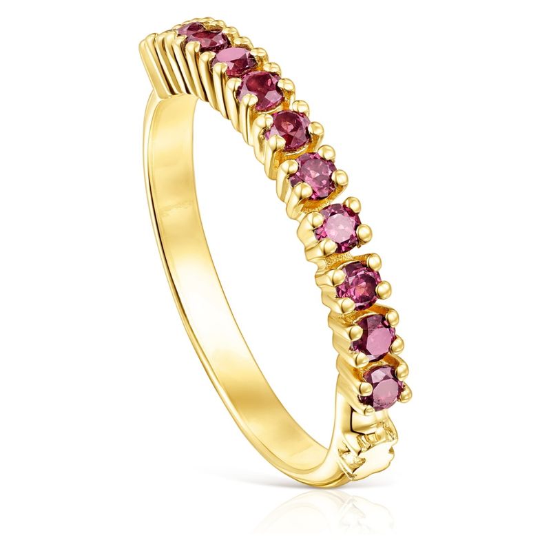 TOUS - Anillo Straight De Plata Mujer Tous