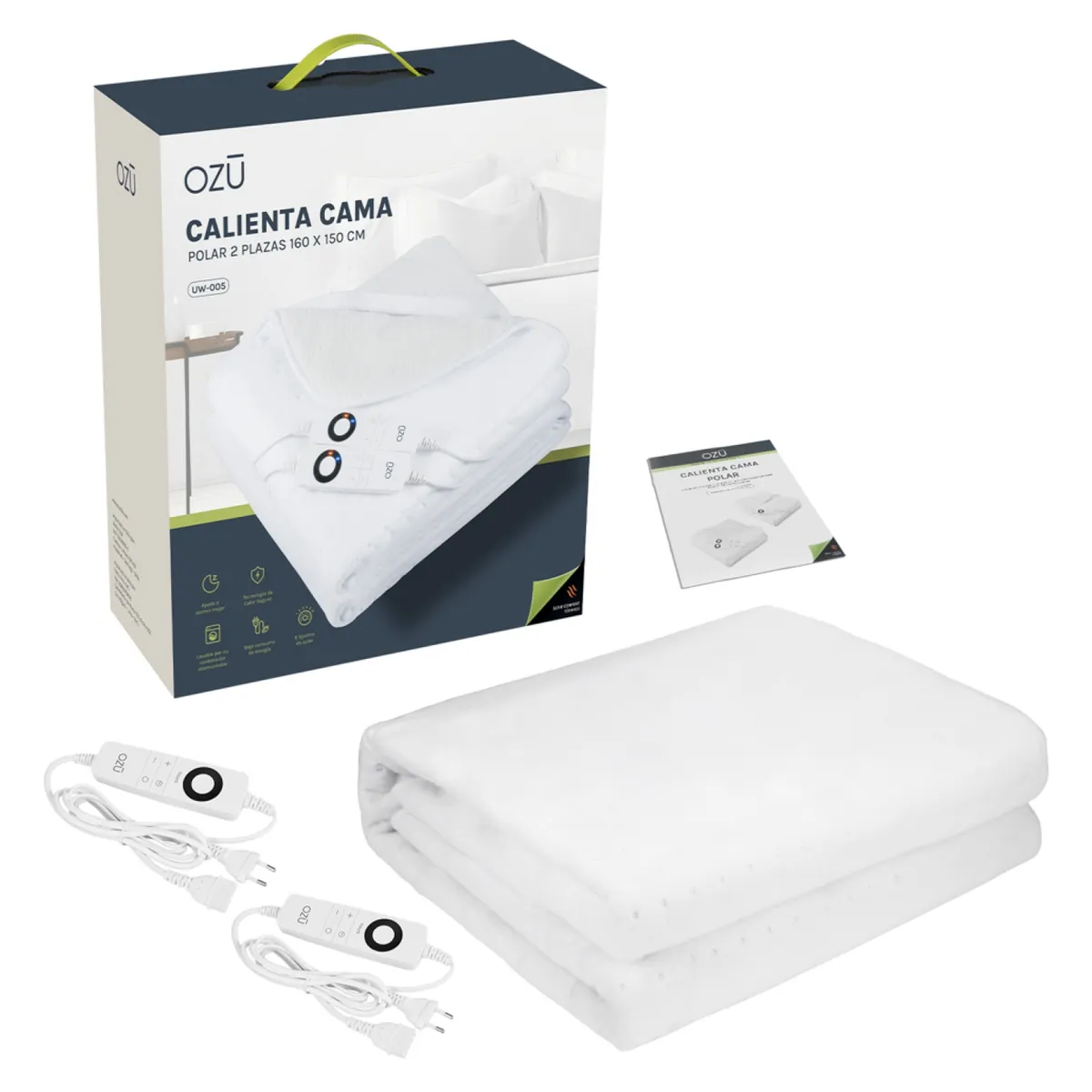 OZU - Calientacama 2 Plazas Polar Ozu