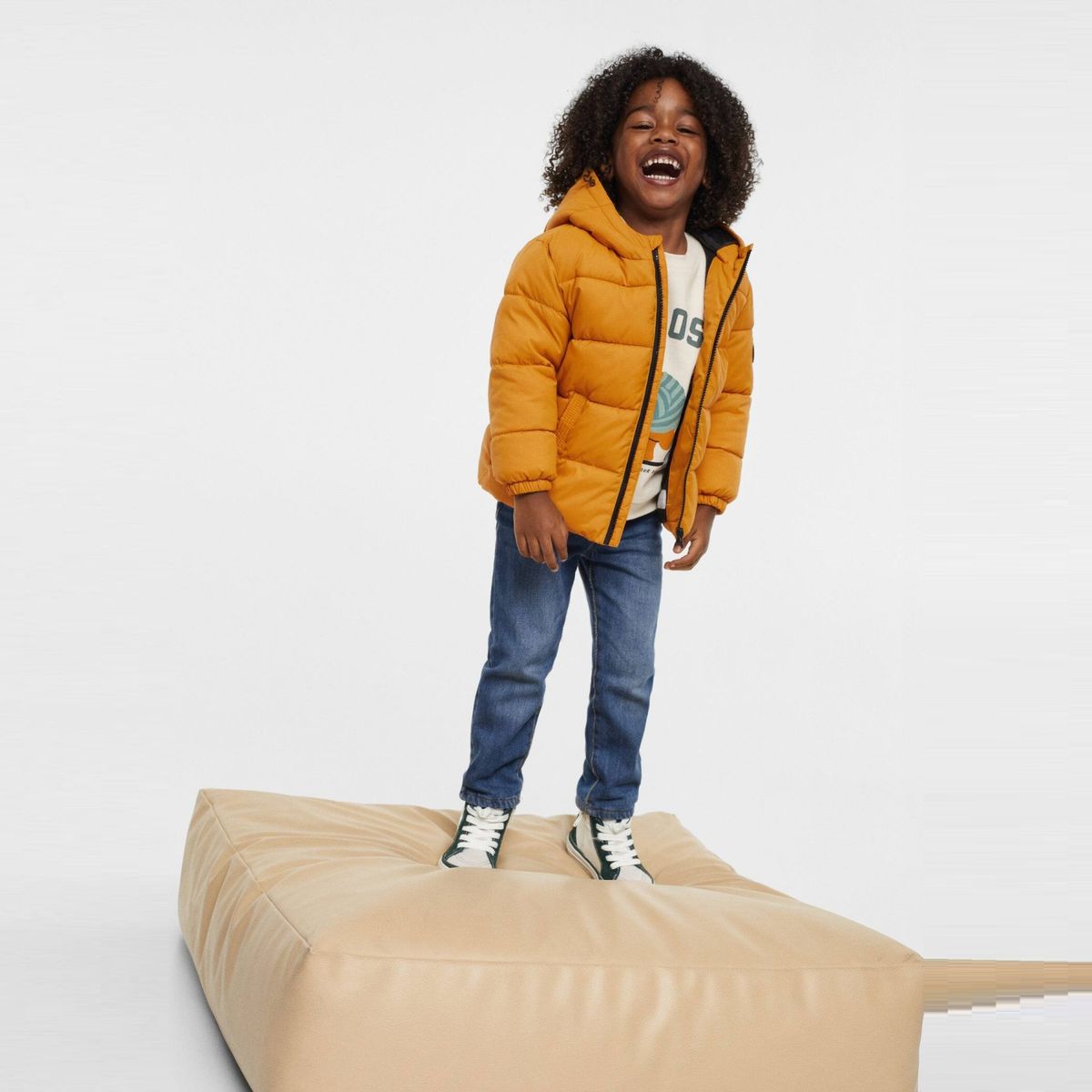 MANGO KIDS - Mango Kids Parka Acolchada Capucha