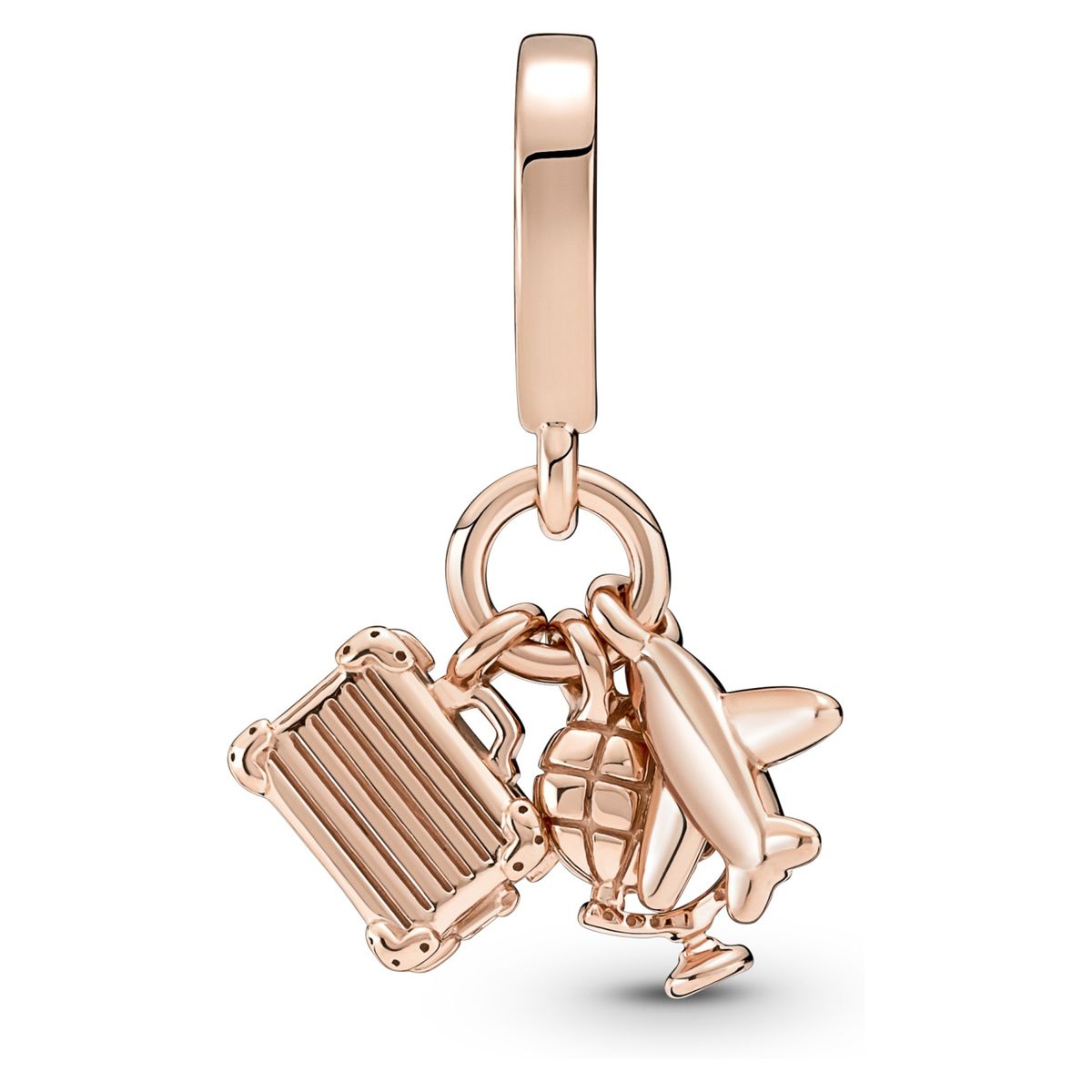 PANDORA - Charm Colgante Avion Globo Y Maleta Mujer Pandora