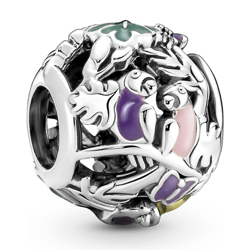 PANDORA - Charm Hojas Y Animales De La Jungla Mujer Pandora
