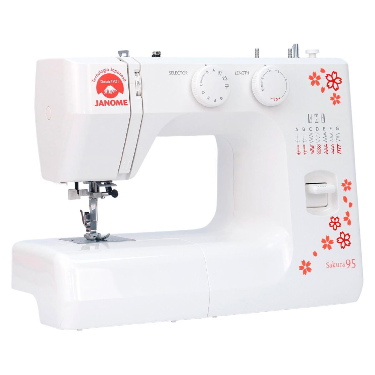 JANOME - Máquina de Coser Janome Sakura 95