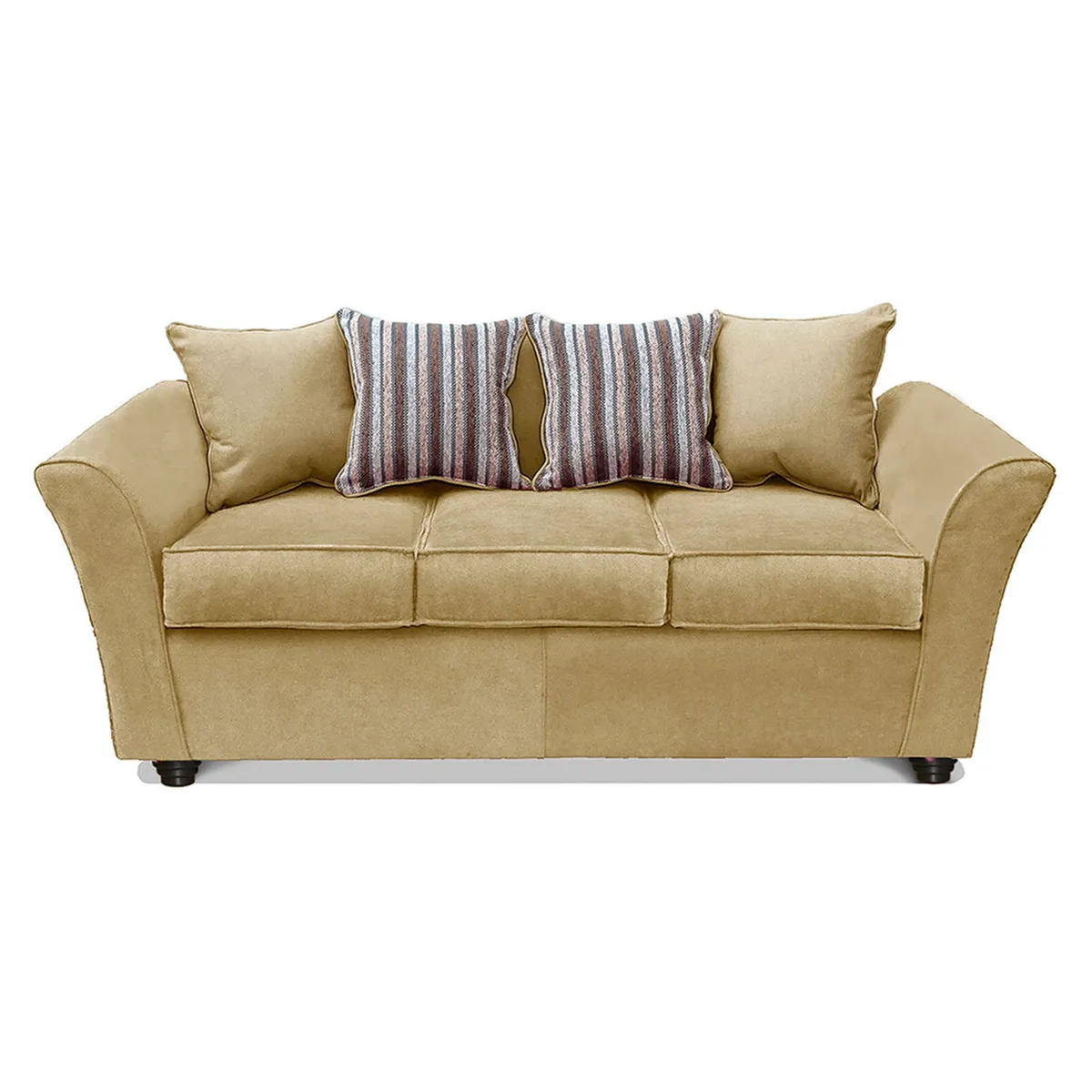 COMERCIALIZADORA ELEGANT DETAIL - Juego De Living Minesota 3+1+1 Tela Beige Comercializadora Elegant Detail