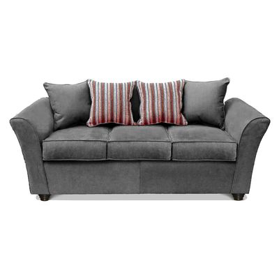 Imagen 2 del producto Juego De Living Minesota 3+1+1 Tela Gris