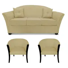 COMERCIALIZADORA ELEGANT DETAIL - Juego Living Óregon 3+1+1 Tel