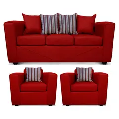 COMERCIALIZADORA ELEGANT DETAIL - Juego Living Santa Fé 3+1+1 Tel