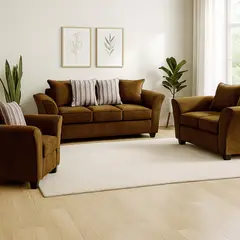 COMERCIALIZADORA ELEGANT DETAIL - Juego Living Minesota 3+2+1 Tel