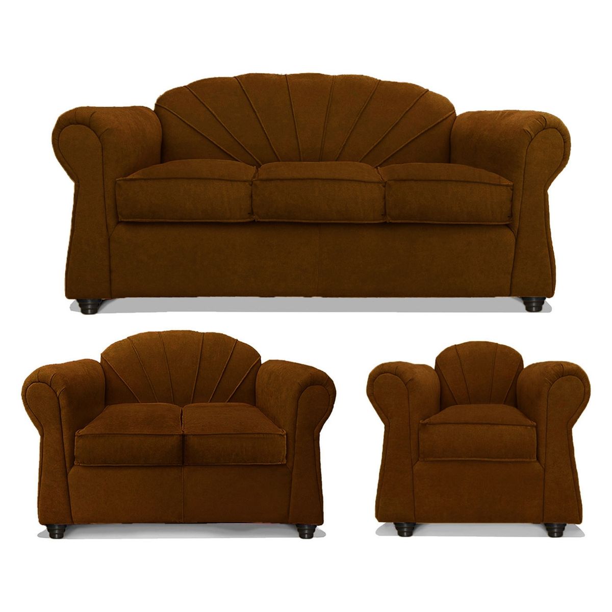 COMERCIALIZADORA ELEGANT DETAIL - Juego De Living Marsella 3+2+1 Tel Comercializadora Elegant Detail