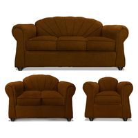 Juego De Living Marsella 3+2+1 Tel