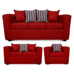 COMERCIALIZADORA ELEGANT DETAIL - Juego Living Santa Fé 3+2+1 Tel