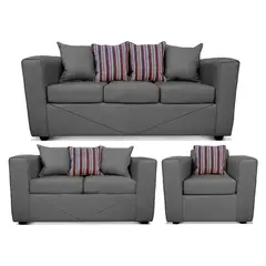 COMERCIALIZADORA ELEGANT DETAIL - Juego Living Santa Fé 3+2+1 Tel