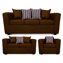 COMERCIALIZADORA ELEGANT DETAIL - Juego Living Santa Fé 3+2+1 Tel