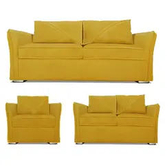 COMERCIALIZADORA ELEGANT DETAIL - Juego Living Atlanta 3+2+1 Tel