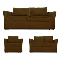 COMERCIALIZADORA ELEGANT DETAIL - Juego Living Atlanta 3+2+1 Tel