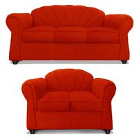 Juego De Living Marsella 3+2 Tel Elegant Detail