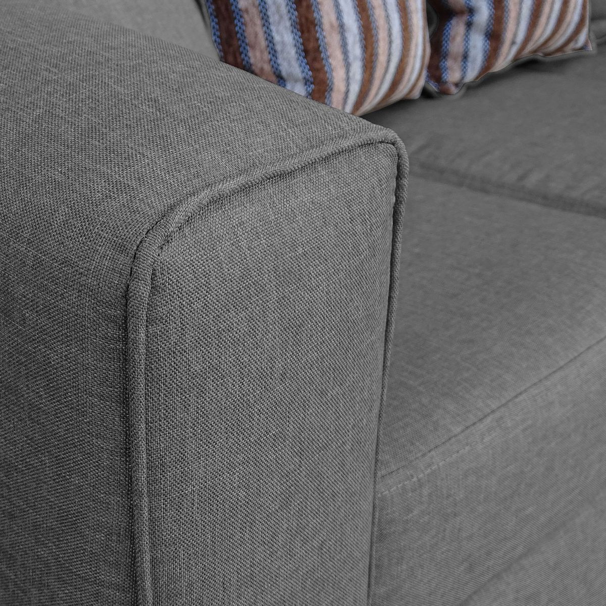 COMERCIALIZADORA ELEGANT DETAIL - Sofá Santa Fé 3 Cuerpos Tel Comercializadora Elegant Detail