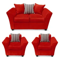COMERCIALIZADORA ELEGANT DETAIL - Juego Living Minesota 2+1+1 Tel