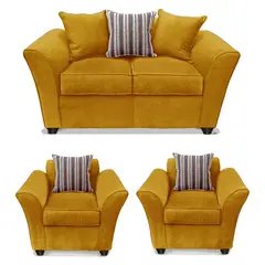 COMERCIALIZADORA ELEGANT DETAIL - Juego Living Minesota 2+1+1 Tel