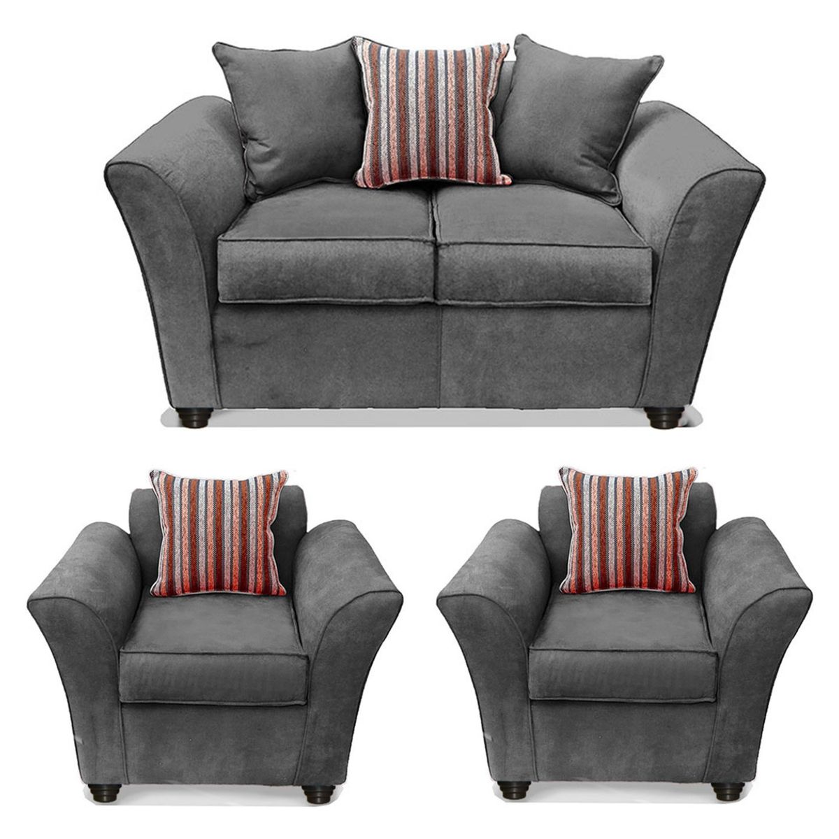 COMERCIALIZADORA ELEGANT DETAIL - Juego DeLiving Minesota 2+1+1 Tel Comercializadora Elegant Detail