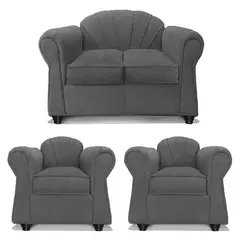 COMERCIALIZADORA ELEGANT DETAIL - Juego De Living Marsella 2+1+1 Tel