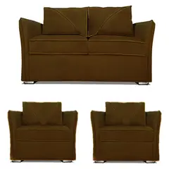 COMERCIALIZADORA ELEGANT DETAIL - Juego Living Atlanta 2+1+1 Tel