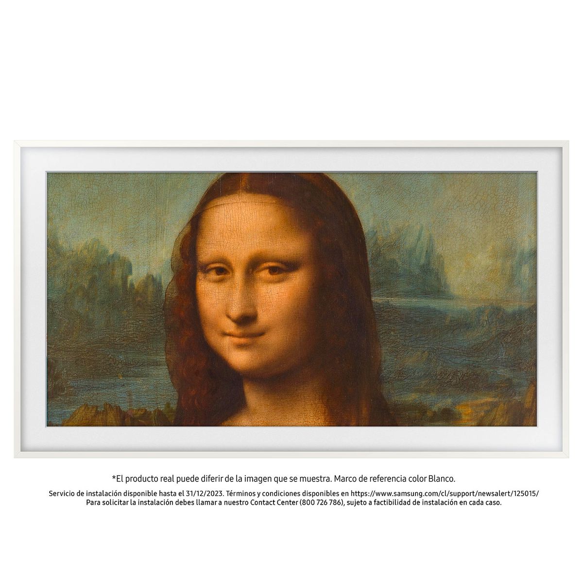 SAMSUNG - QLED Smart TV 85" The Frame QN85LS03BAGXZS Tizen Samsung