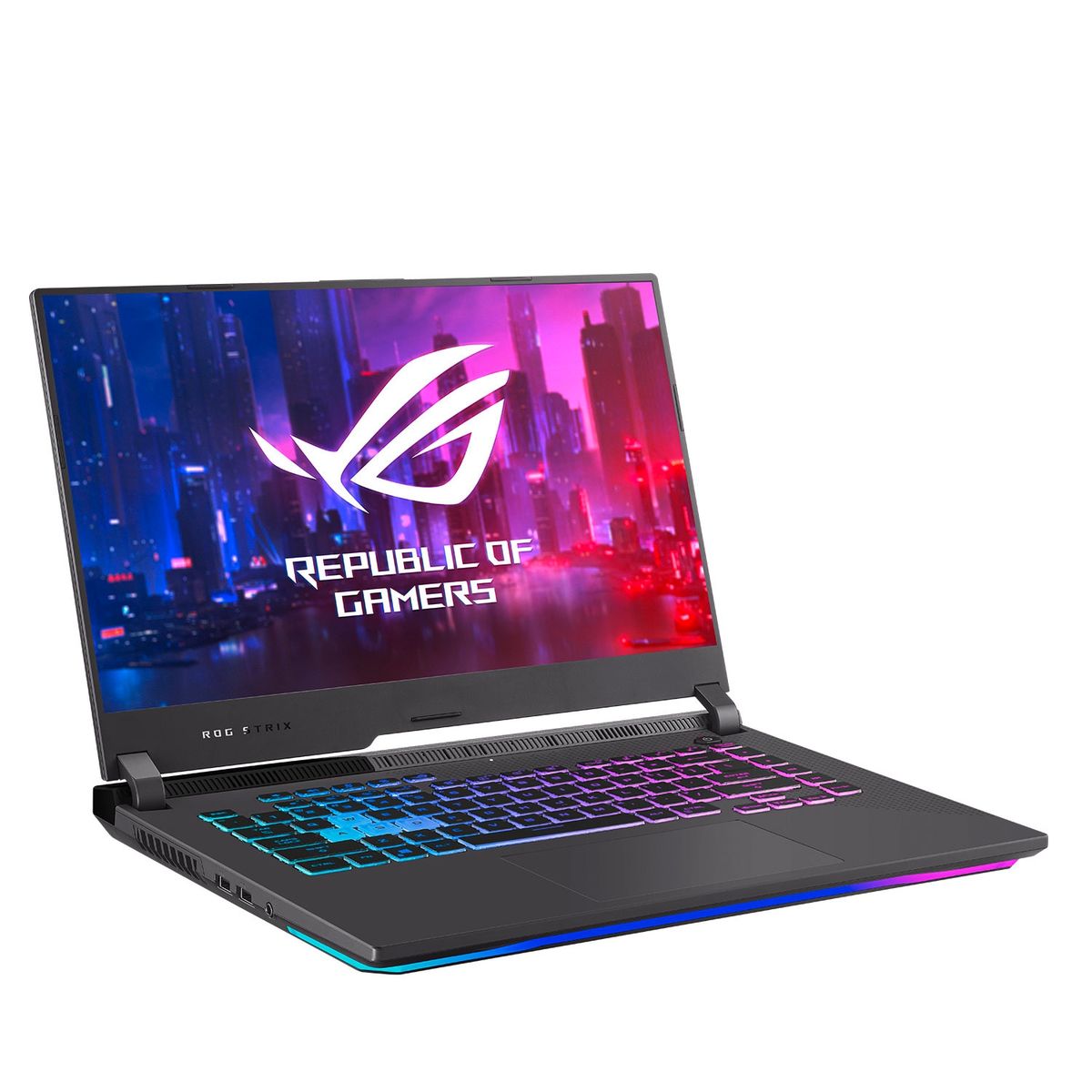 ASUS - Notebook Asus ROG Strix G15 AMD Ryzen 7 NVIDIA GeForce RTX 3050 16GB RAM 512GB SSD 15.6" FHD 144Hz