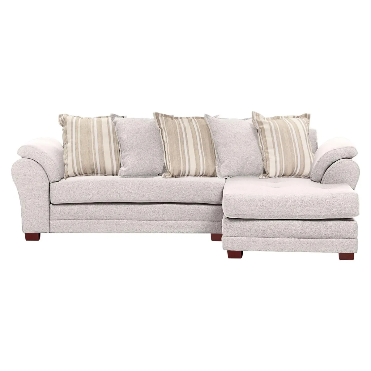 LIVING FACTORY - Sofá Seccional Mustang Resorte Derecho Living Factory