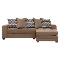 Sofá Seccional Derecho Felpa Milan